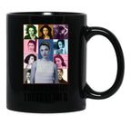 Margaret Qualley The Eras Tour Black Coffee Mug, Gift Coffee Mug - Black