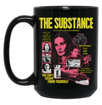 The Substan.Ce Black Coffee Mug, Gift Coffee Mug