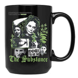 Horror The Substance Movie Black Coffee Mug, Gift Coffee Mug