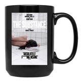The Substance Retro Movie Black Coffee Mug, Gift Coffee Mug