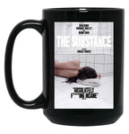 The Substance Retro Movie Black Coffee Mug, Gift Coffee Mug
