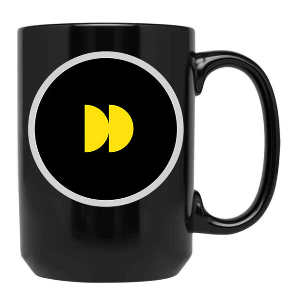 Substance Logo Black Coffee Mug, Gift Coffee Mug