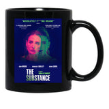 Vintage The Substance Movie Black Coffee Mug, Gift Coffee Mug - Black