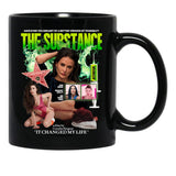 It Changed My Life The Substance Black Coffee Mug, Gift Coffee Mug - Black