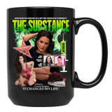 It Changed My Life The Substance Black Coffee Mug, Gift Coffee Mug