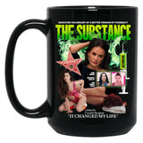 It Changed My Life The Substance Black Coffee Mug, Gift Coffee Mug