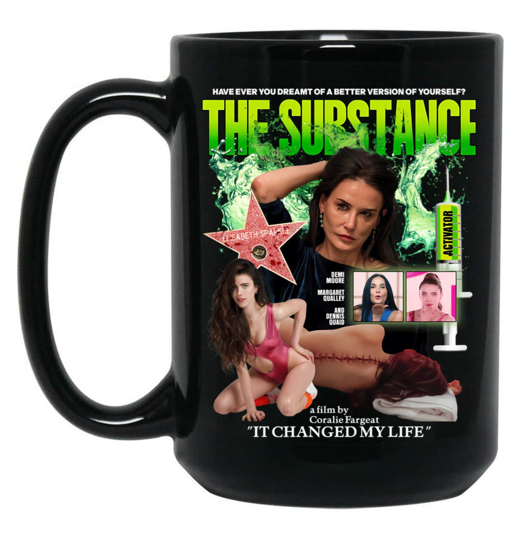 It Changed My Life The Substance Black Coffee Mug, Gift Coffee Mug