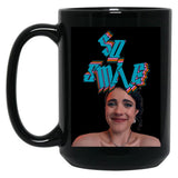 So Smile Black Coffee Mug, Gift Coffee Mug