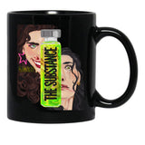 The Substance Inspired Art Black Coffee Mug, Gift Coffee Mug - Black