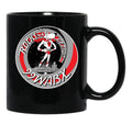 99 Wabx Rocks Detroit Retro Radio Station Design Black Coffee Mug, Gift Coffee Mug - Black