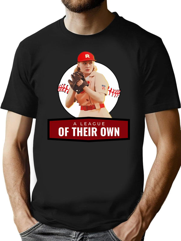 A League Of Their Own Premium Heavyweight Cotton T-Shirt - Black