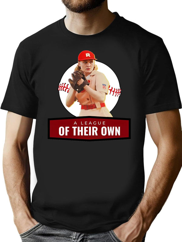 A League of Their Own Premium Heavyweight Cotton T-Shirt - Black