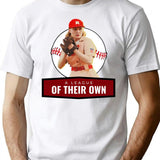 A League of Their Own Premium Heavyweight Cotton T-Shirt - White