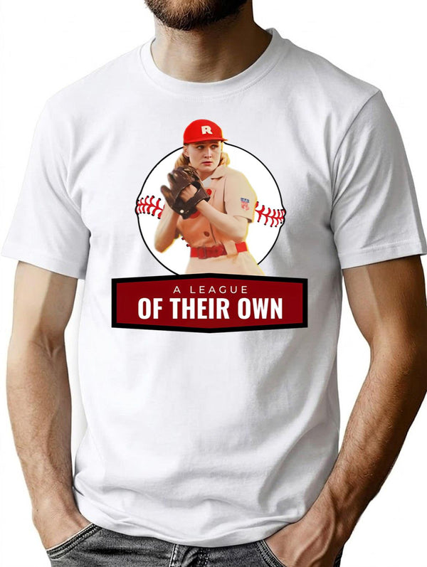 A League of Their Own Premium Heavyweight Cotton T-Shirt - White