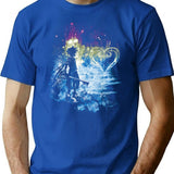 A Path To The Heart T-Shirt for Men & Women, T-Shirts Graphic Tee - Blue