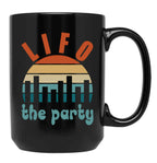 Accounting Pun Lifo The Party Black Coffee Mug, Gift Coffee Mug
