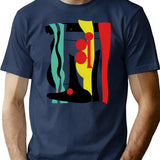 Ace 'Silver Nemesis' Primary T Shirt T-Shirt for Men & Women, T-Shirts Graphic Tee - Navy