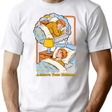Achieve Your Dreams T-Shirt for Men & Women, T-Shirts Graphic Tee - White