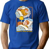 Achieve Your Dreams T-Shirt for Men & Women, T-Shirts Graphic Tee - Blue