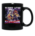 Adam Hazbin Hotel - Tummy Ache Survivor Black Coffee Mug, Gift Coffee Mug - Black