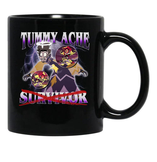 Adam Hazbin Hotel - Tummy ache Survivor Classic Black Coffee Mug, Gift Coffee Mug - Black