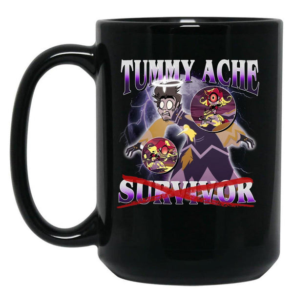 Adam Hazbin Hotel - Tummy ache Survivor Classic Black Coffee Mug, Gift Coffee Mug - Black