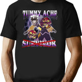 Adam Hazbin Hotel - Tummy ache Survivor Classic Premium Heavyweight Cotton T-Shirt - Black