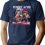 Adam Hazbin Hotel - Tummy ache Survivor Classic Premium Heavyweight Cotton T-Shirt - Navy
