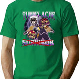 Adam Hazbin Hotel - Tummy ache Survivor Classic Premium Heavyweight Cotton T-Shirt - Green