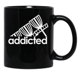Addicted Baskets - Funny Disc Golf Black Coffee Mug, Gift Coffee Mug - Black