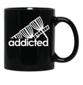 Addicted Baskets - Funny Disc Golf Black Coffee Mug, Gift Coffee Mug - Black