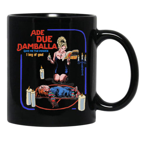 Ade Due Damballa Bride of Chucky Black Coffee Mug, Gift Coffee Mug - Black