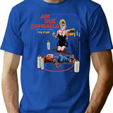 Ade Due Damballa Bride of Chucky Premium Heavyweight Cotton T-Shirt - Blue