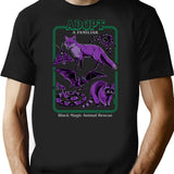 Adopt A Familiar Part 2 T-Shirt for Men & Women, T-Shirts Graphic Tee - Black