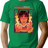 Advanced Pyrokinesis T-Shirt for Men & Women, T-Shirts Graphic Tee - Green