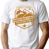 Adventurer'S Guild Classic T Shirt T-Shirt for Men & Women, T-Shirts Graphic Tee - White