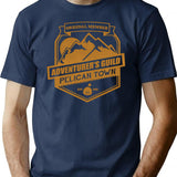 Adventurer'S Guild Classic T Shirt T-Shirt for Men & Women, T-Shirts Graphic Tee - Navy