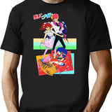 Ai Shite Night T-Shirt for Men & Women, T-Shirts Graphic Tee - Black
