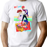 Ai Shite Night T-Shirt for Men & Women, T-Shirts Graphic Tee - White