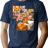 Al Stewart Year Of The Cat T-Shirt for Men & Women, T-Shirts Graphic Tee - Navy