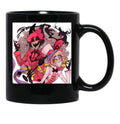 Alastor And Lucifer Black Coffee Mug, Gift Coffee Mug - Black