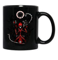 Alastor Hazbin Hotel Black Coffee Mug, Gift Coffee Mug - Black