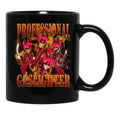 Alastor Professional Gaslighter Hazbin Hotel Black Coffee Mug, Gift Coffee Mug - Black