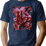 Alastor Valentines Day - Hazbin Hotel Essential Premium Heavyweight Cotton T-Shirt - Navy
