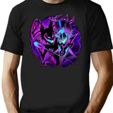 Alastor and His Shadow - Hazbin Hotel Essential  Premium Heavyweight Cotton T-Shirt - Black