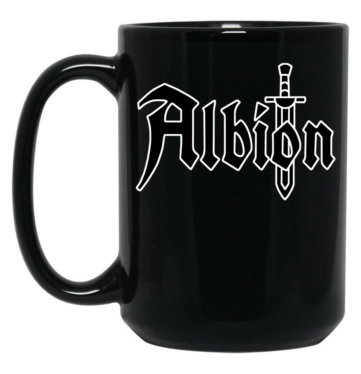 Albion Mmorpg Gamer T Shirt Youtuber Streamer Twitch Black Coffee Mug, Gift Coffee Mug