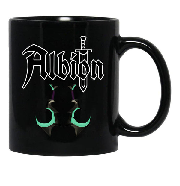 Albion Mmorpg Gamer Black Coffee Mug, Gift Coffee Mug - Black
