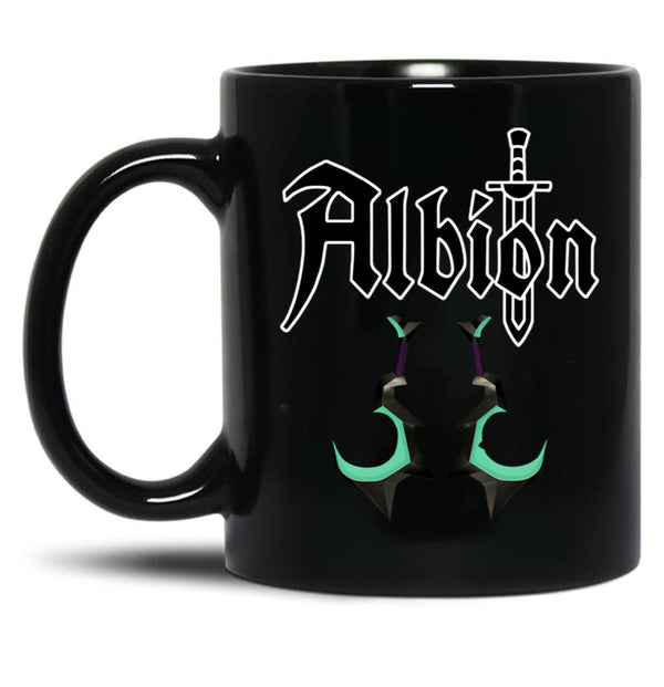 Albion Mmorpg Gamer Black Coffee Mug, Gift Coffee Mug - Black