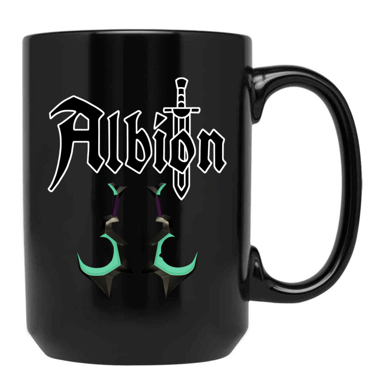 Albion Mmorpg Gamer Black Coffee Mug, Gift Coffee Mug