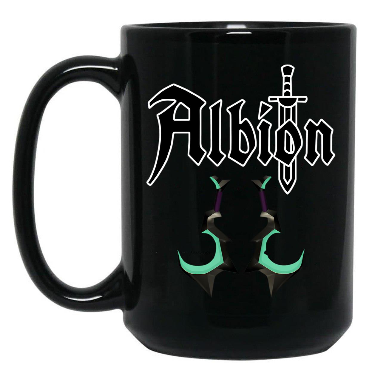 Albion Mmorpg Gamer Black Coffee Mug, Gift Coffee Mug